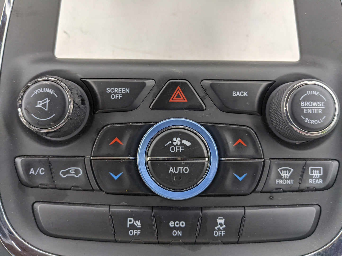 2014-2015 Dodge Durango Climate Control Module Temperature AC/Heater Replacement P/N:P05091858AB Fits Fits 2014 2015 OEM Use