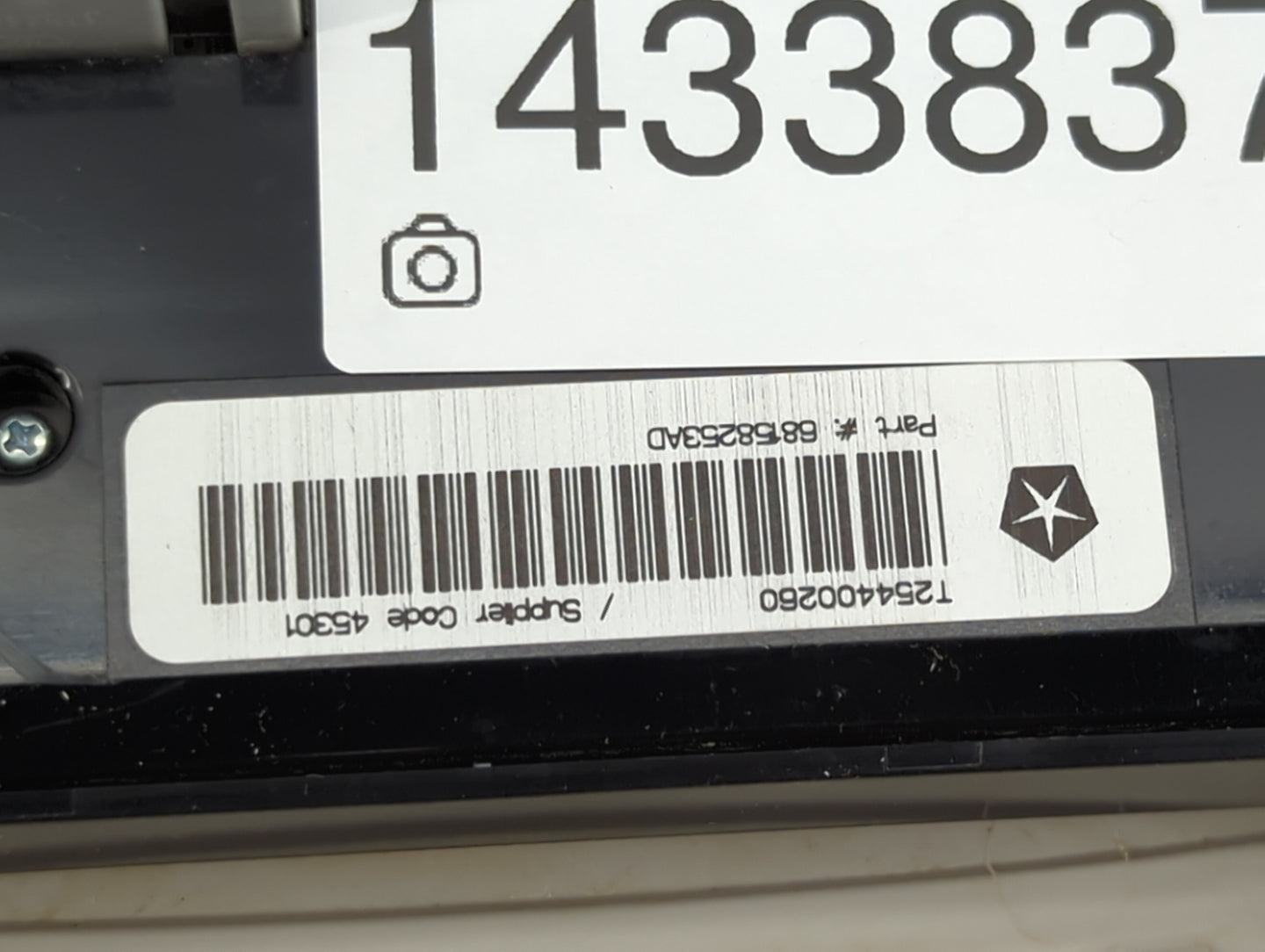 2014-2015 Dodge Durango Climate Control Module Temperature AC/Heater Replacement P/N:P5LM44H0AAA 68158253AD Fits Fits 2014 2