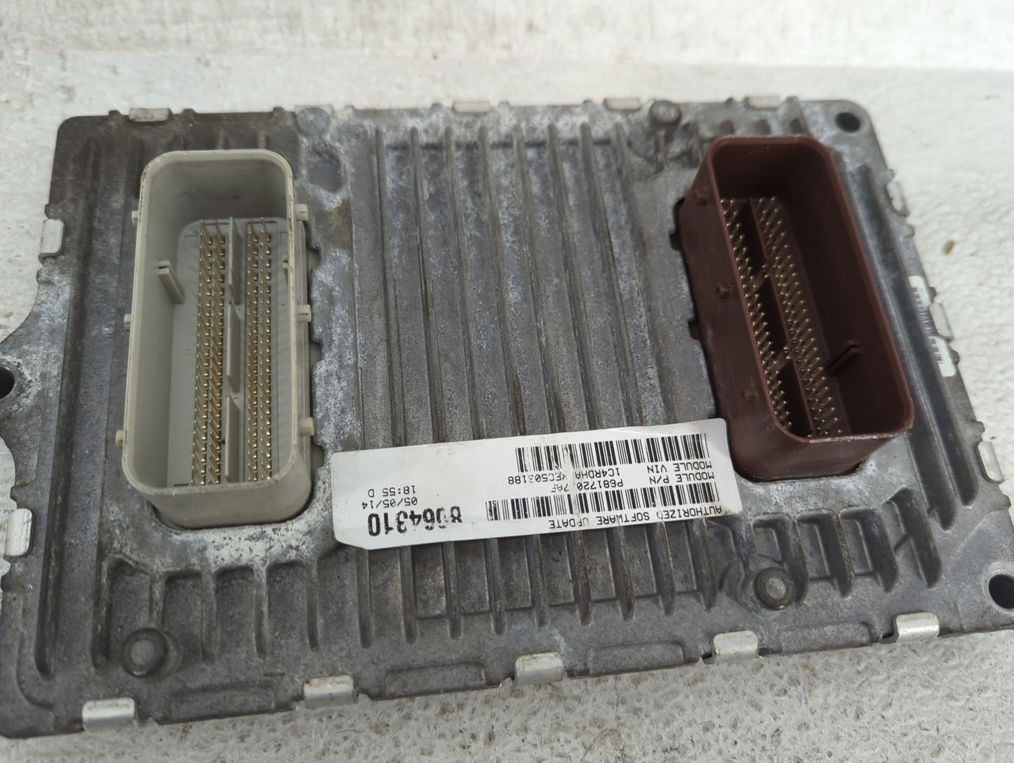 2014 Dodge Durango PCM Engine Control Computer ECU ECM PCU OEM P/N:P05150790AC P68172037AF Fits OEM Used Auto Parts - Oemuse