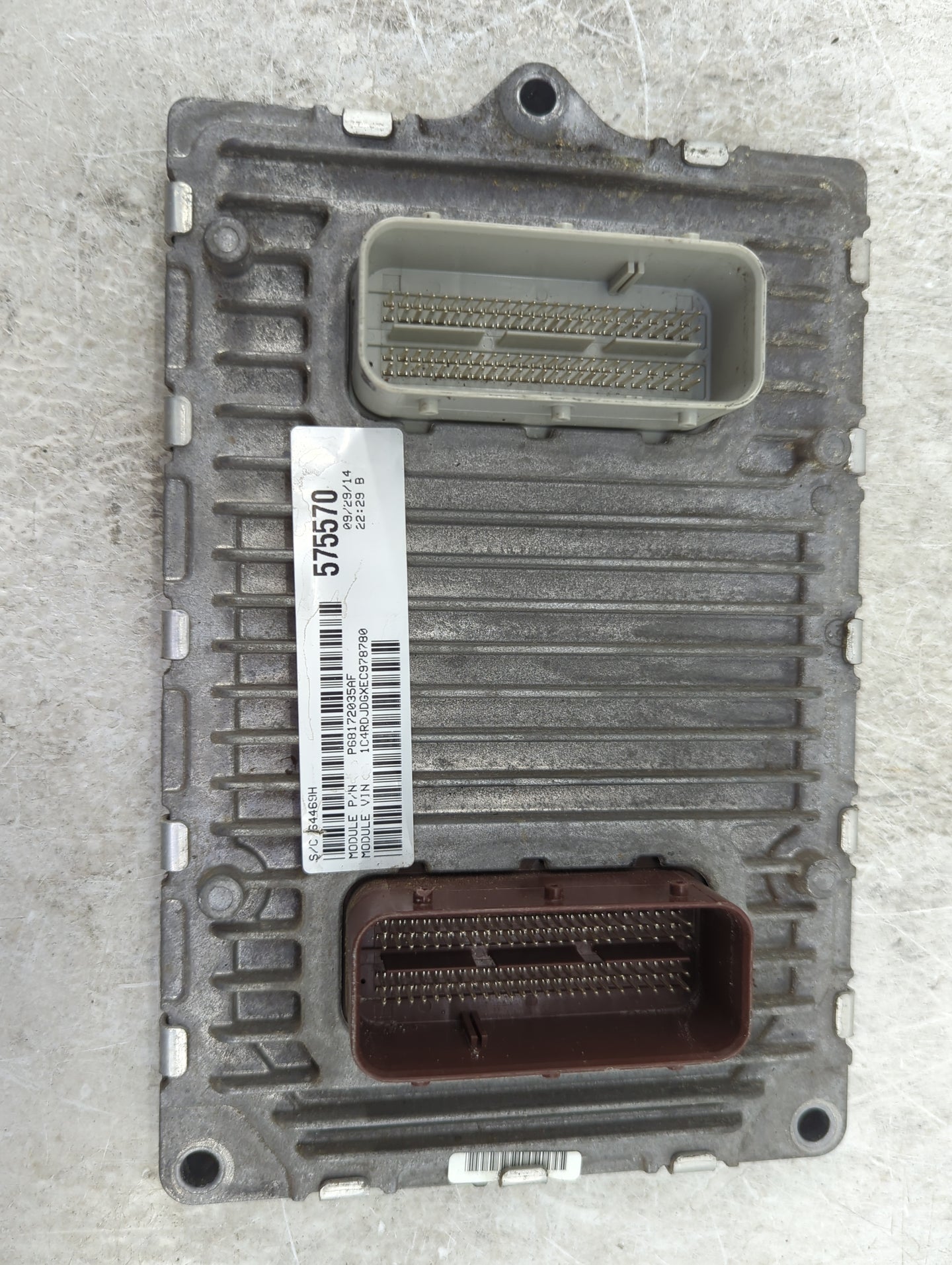 2014 Dodge Durango PCM Engine Control Computer ECU ECM PCU OEM P/N:P05150790AC P68172035AF Fits OEM Used Auto Parts - Oemuse