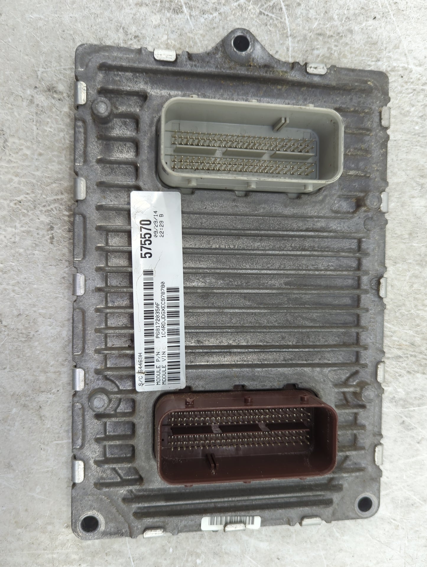 2014 Dodge Durango PCM Engine Control Computer ECU ECM PCU OEM P/N:P05150790AC P68172035AF Fits OEM Used Auto Parts - Oemuse