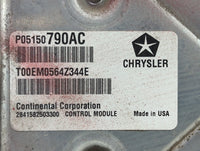2014 Dodge Durango PCM Engine Control Computer ECU ECM PCU OEM P/N:P05150790AC Fits OEM Used Auto Parts - Oemusedautoparts1.