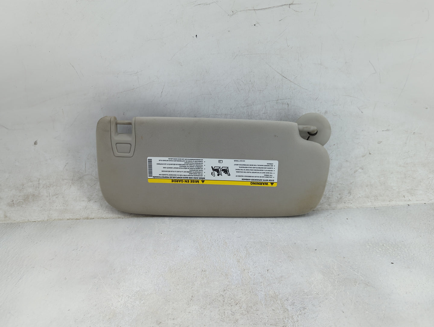 2011-2022 Dodge Durango Sun Visor Shade Replacement Driver Left Mirror Fits OEM Used Auto Parts - Oemusedautoparts1.com