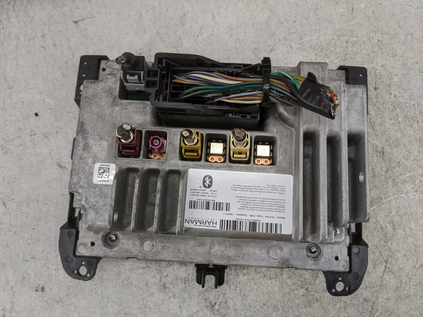 2014 Dodge Durango Radio AM FM Cd Player Receiver Replacement P/N:T00BE230474263 68164641AH, QNG-BE2801, 6434C-BE2801 Fits O