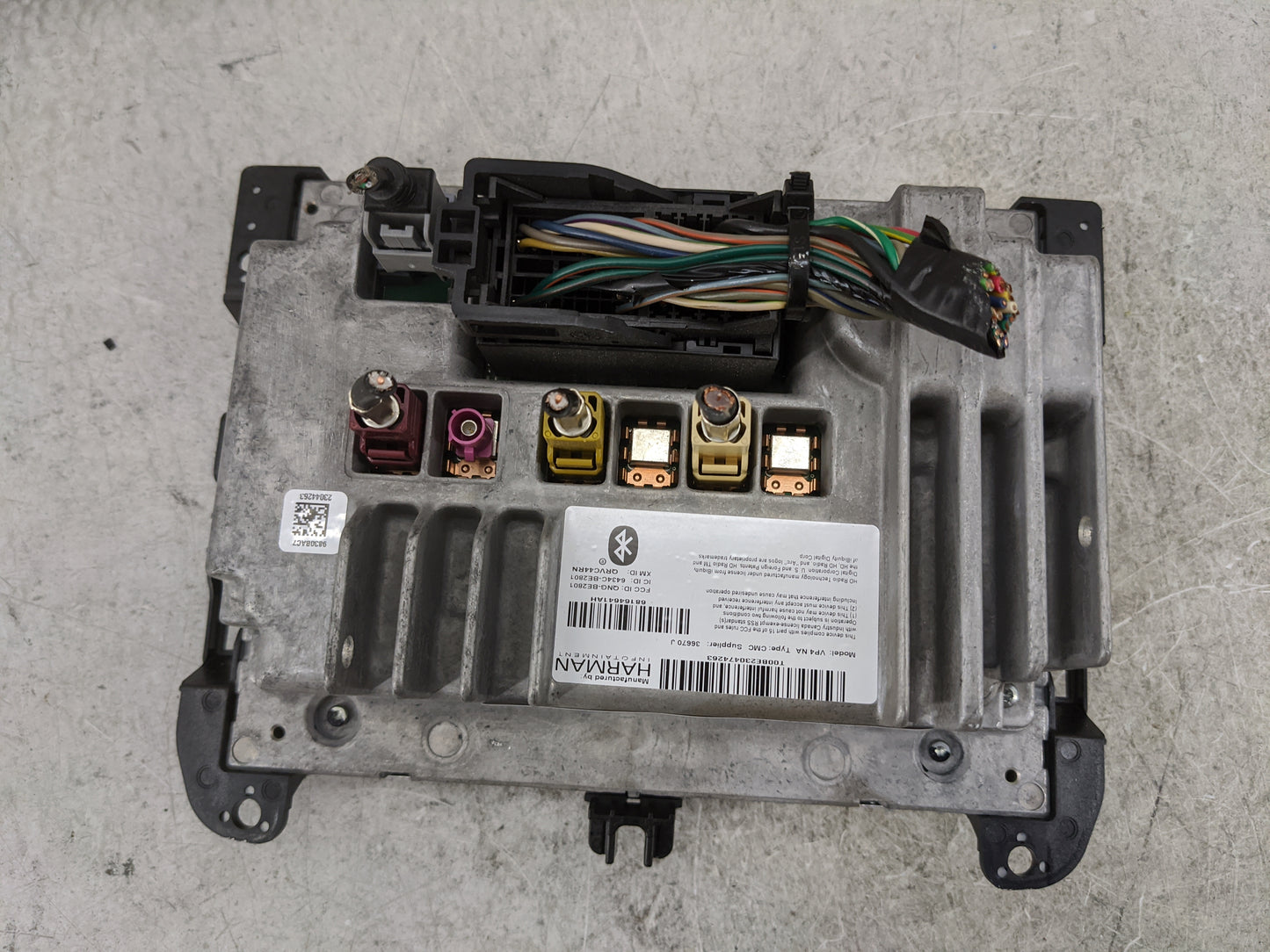 2014 Dodge Durango Radio AM FM Cd Player Receiver Replacement P/N:T00BE230474263 68164641AH, QNG-BE2801, 6434C-BE2801 Fits O