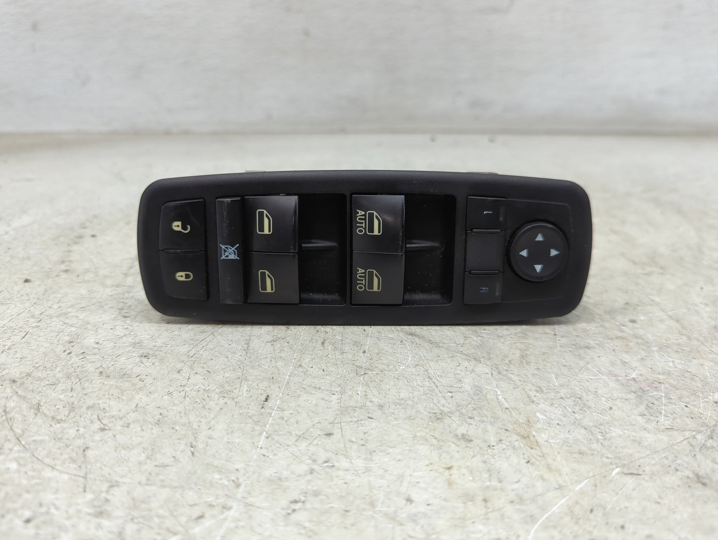 2014-2015 Dodge Durango Master Power Window Switch Replacement Driver Side Left P/N: Fits Fits 2014 2015 OEM Used Auto Parts