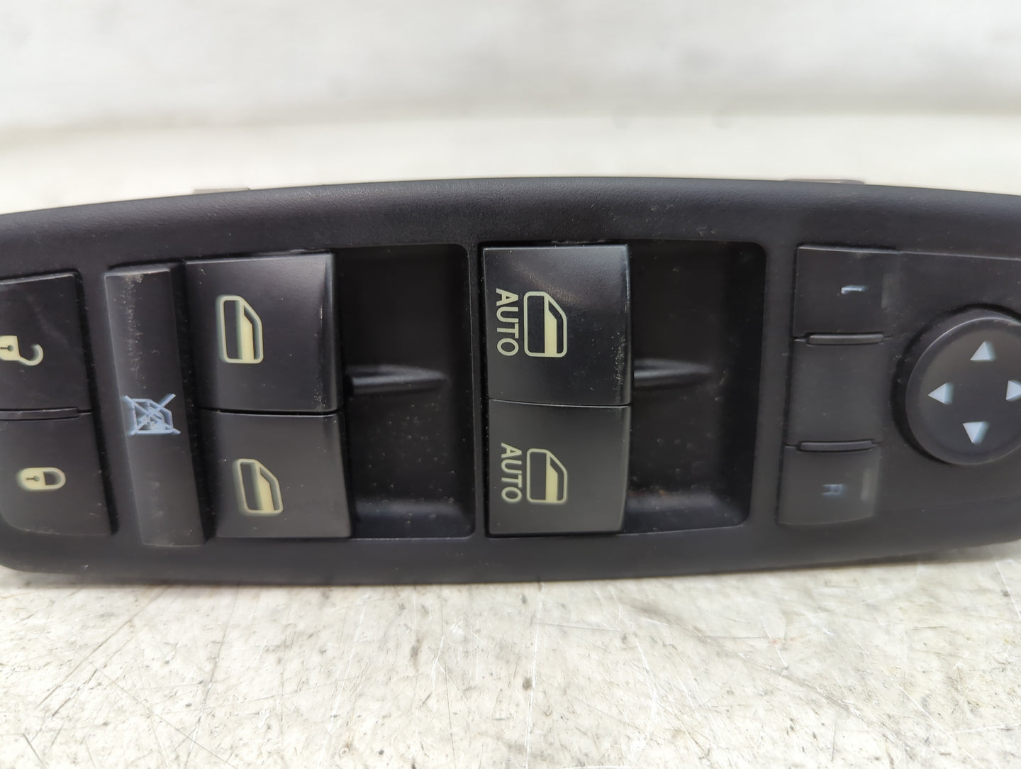 2014-2015 Dodge Durango Master Power Window Switch Replacement Driver Side Left P/N: Fits Fits 2014 2015 OEM Used Auto Parts