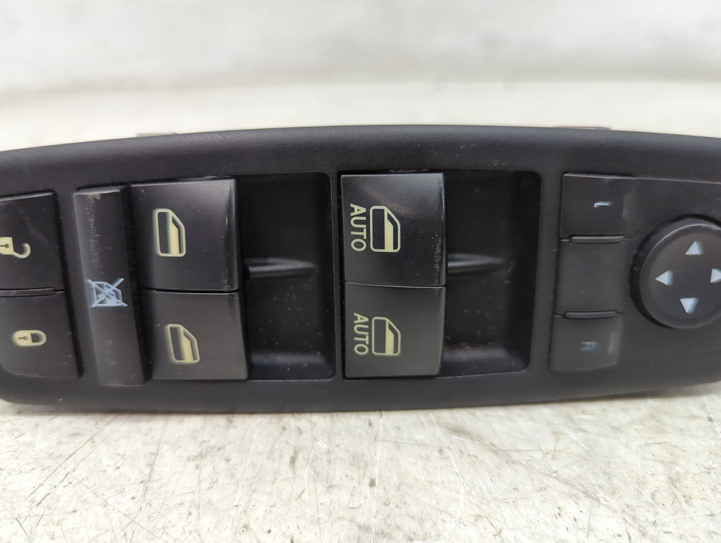 2014-2015 Dodge Durango Master Power Window Switch Replacement Driver Side Left P/N: Fits Fits 2014 2015 OEM Used Auto Parts