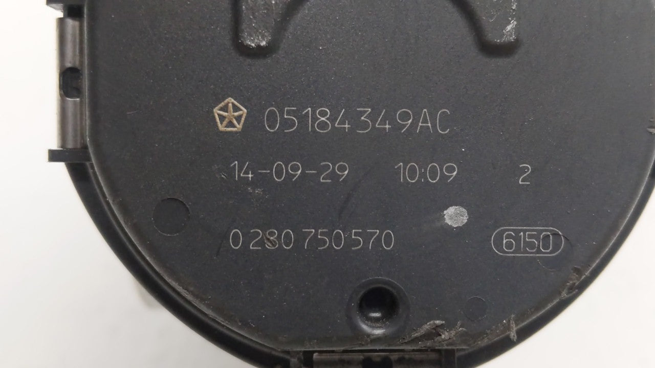 2011-2022 Dodge Durango Throttle Body P/N:05184349AB 05184349AE Fits OEM Used Auto Parts - Oemusedautoparts1.com