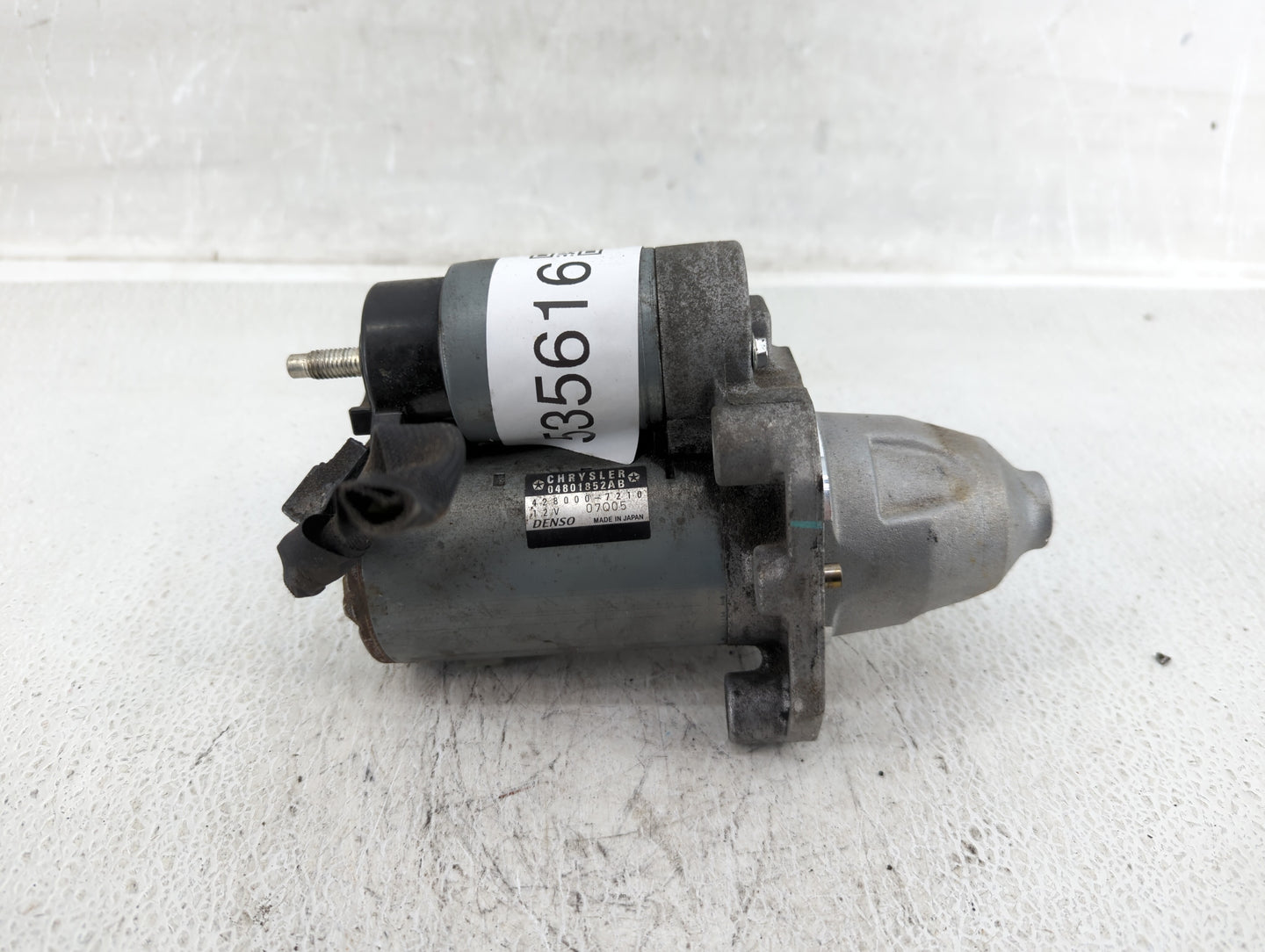 2011-2015 Dodge Durango Car Starter Motor Solenoid OEM P/N:428000-7210 04801852AB Fits Fits 2011 2012 2013 2014 2015 2016 OE