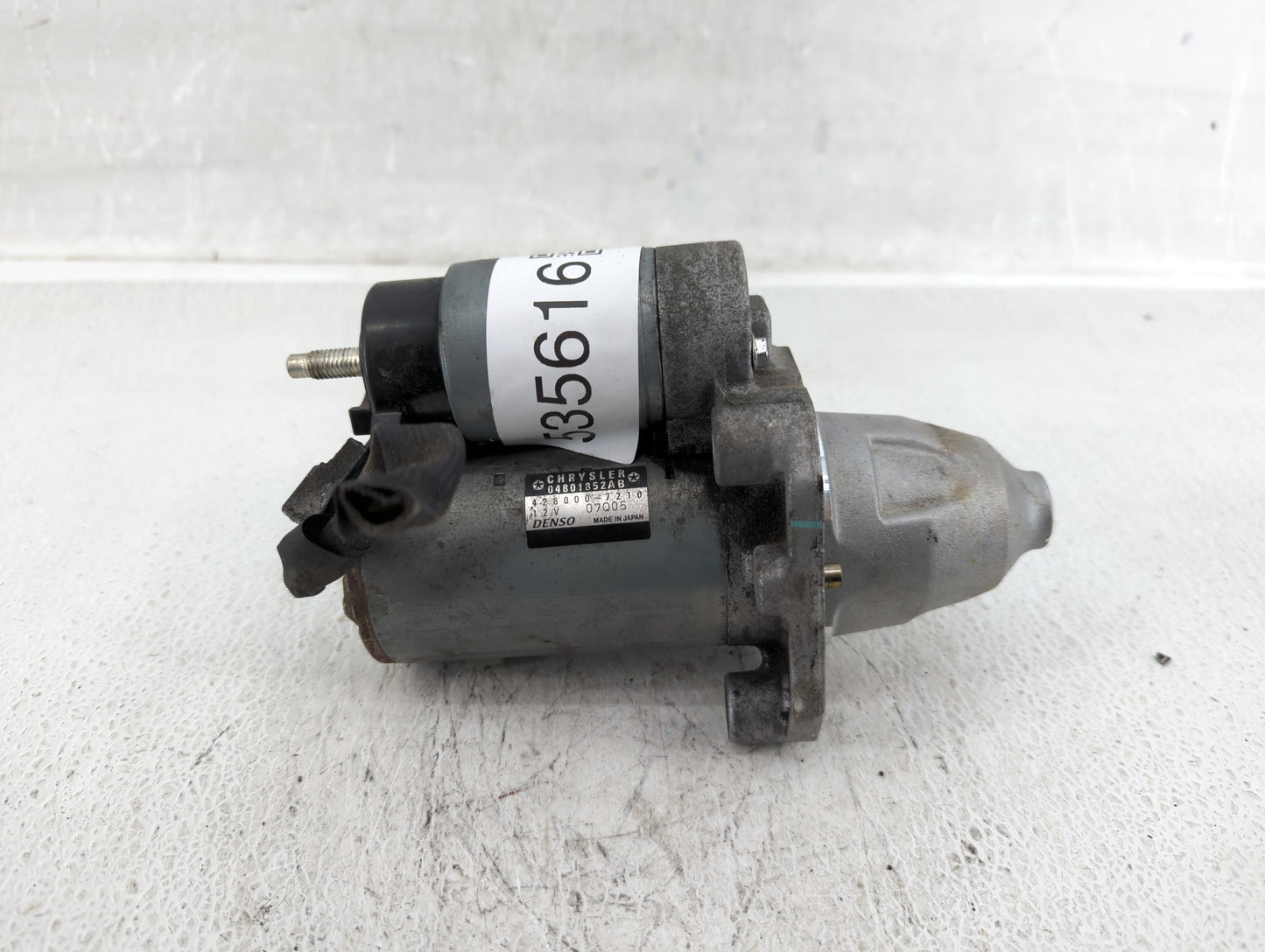 2011-2015 Dodge Durango Car Starter Motor Solenoid OEM P/N:428000-7210 04801852AB Fits Fits 2011 2012 2013 2014 2015 2016 OE