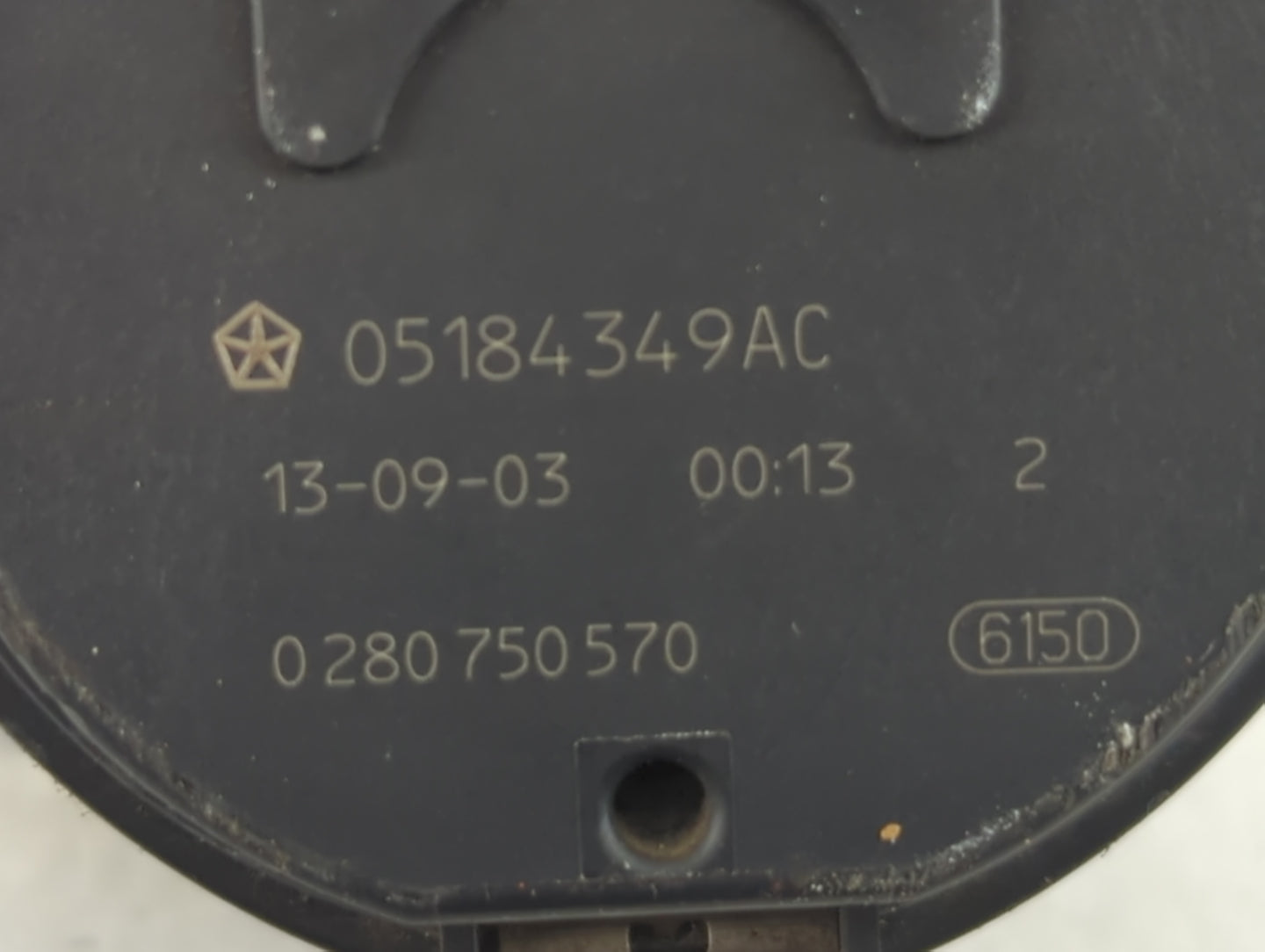 2011-2022 Dodge Durango Throttle Body P/N:0 280 750 570 05184349AC Fits OEM Used Auto Parts - Oemusedautoparts1.com