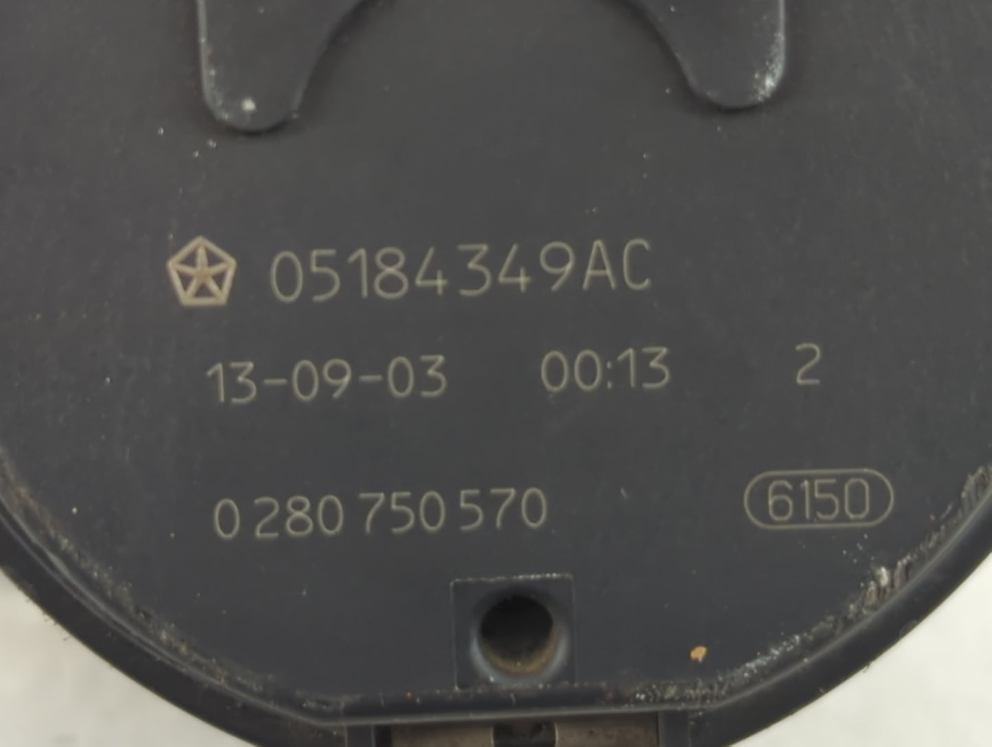 2011-2022 Dodge Durango Throttle Body P/N:0 280 750 570 05184349AC Fits OEM Used Auto Parts - Oemusedautoparts1.com