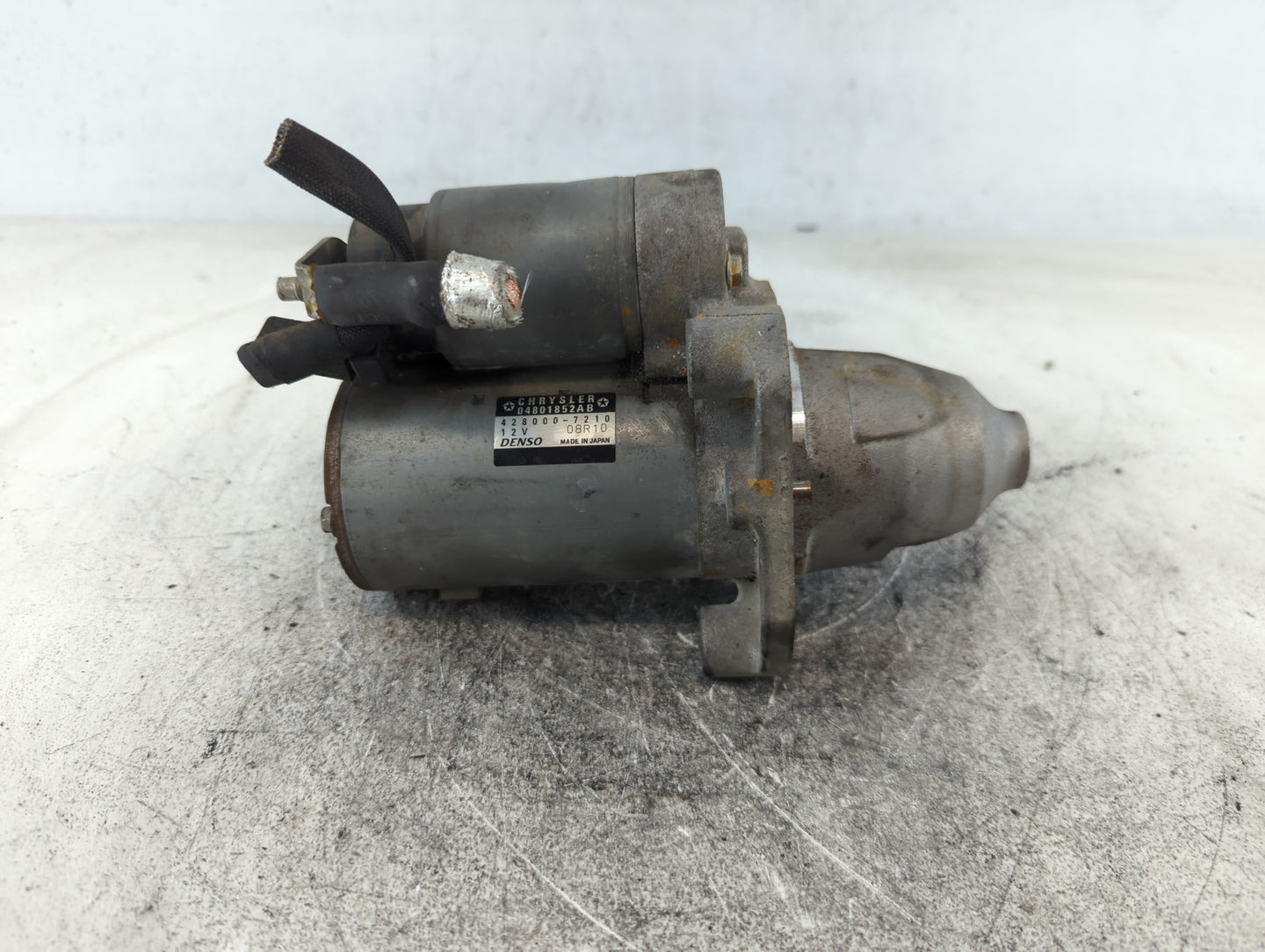 2011-2015 Dodge Durango Car Starter Motor Solenoid OEM P/N:428000-7210 04801852AB Fits Fits 2011 2012 2013 2014 2015 2016 OE