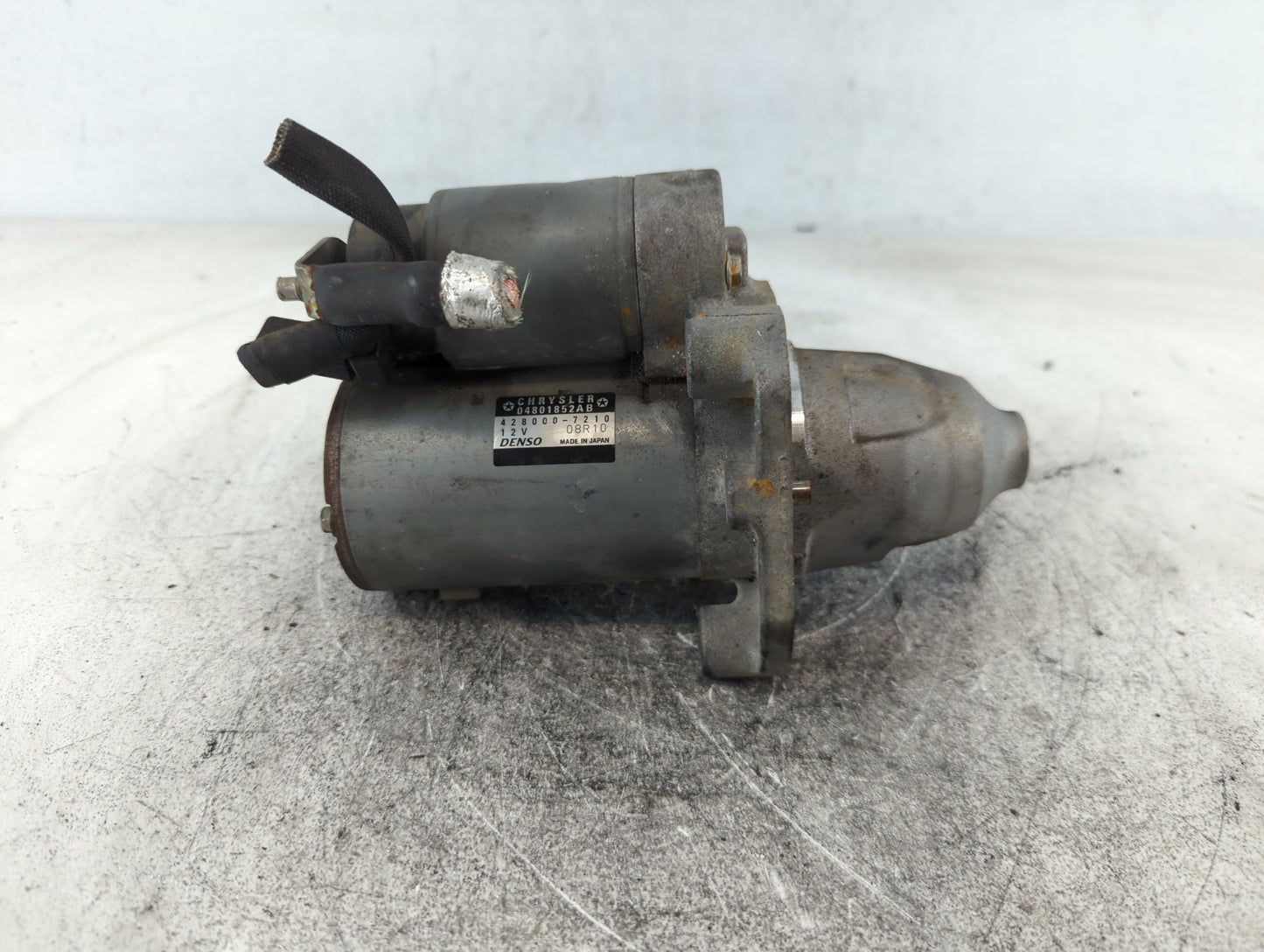 2011-2015 Dodge Durango Car Starter Motor Solenoid OEM P/N:428000-7210 04801852AB Fits Fits 2011 2012 2013 2014 2015 2016 OE