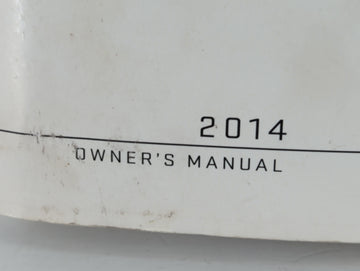 2014 Dodge Durango Owners Manual Book Guide P/N:14W001-126-AD OEM Used Auto Parts