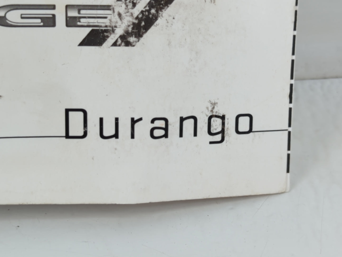 2014 Dodge Durango Owners Manual Book Guide P/N:14W001-126-AD OEM Used Auto Parts - Oemusedautoparts1.com