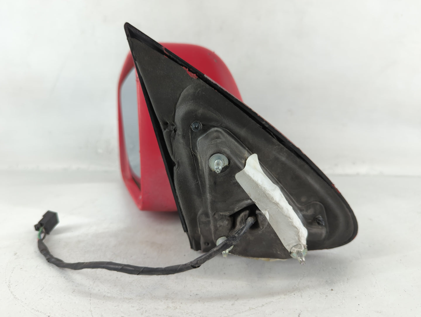 2011-2021 Dodge Durango Driver Left Side View Manual Door Mirror Red - Oemusedautoparts1.com