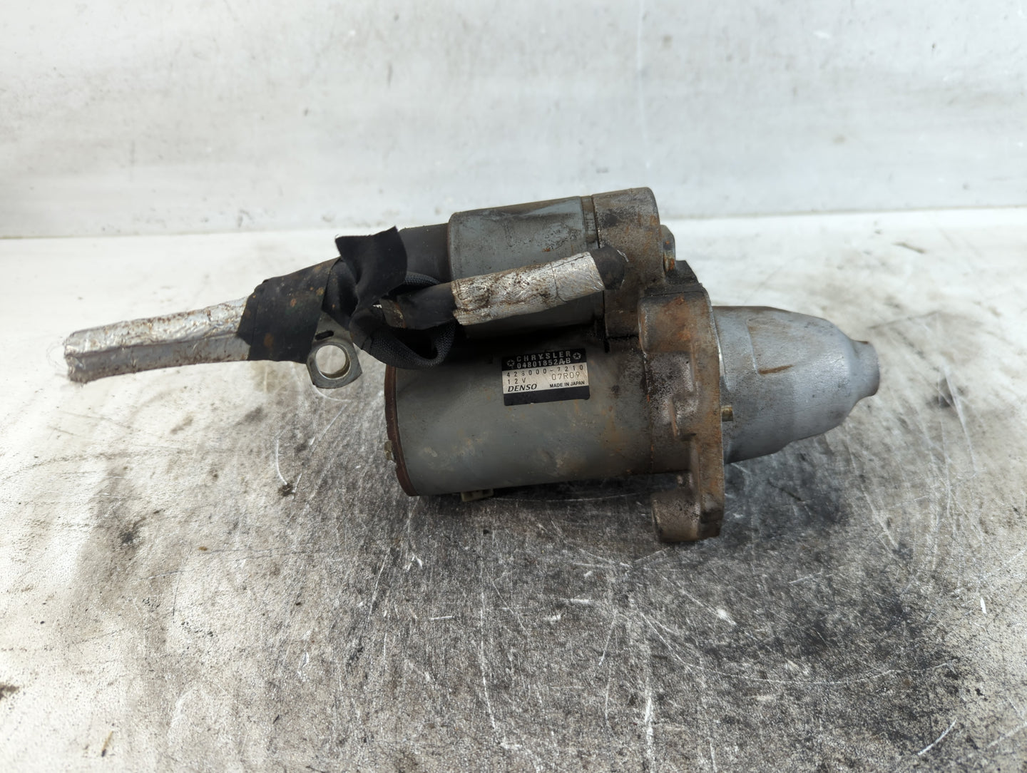 2011-2015 Dodge Durango Car Starter Motor Solenoid OEM P/N:428000-7210 04801852AB Fits Fits 2011 2012 2013 2014 2015 2016 OE