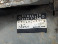 2011-2015 Dodge Durango Car Starter Motor Solenoid OEM P/N:428000-7210 04801852AB Fits Fits 2011 2012 2013 2014 2015 2016 OE