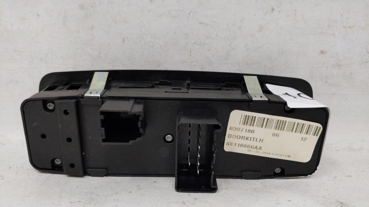 2012-2016 Dodge Grand Caravan Master Power Window Switch Replacement Driver Side Left P/N:10032638 68110866AA Fits OEM Used 