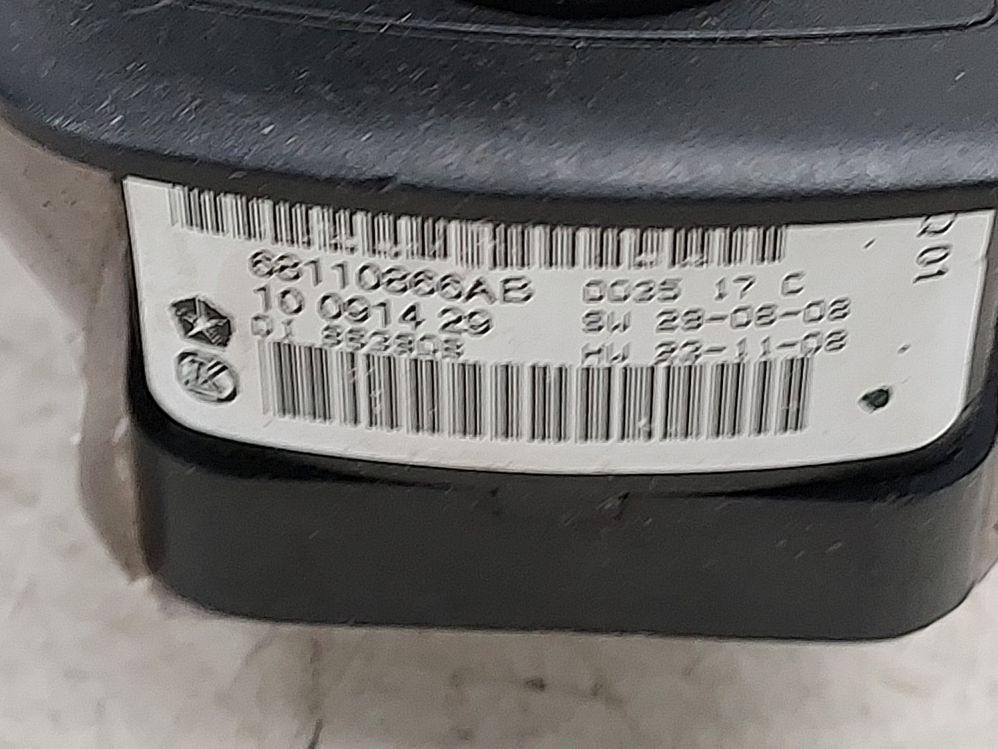 2012-2016 Dodge Grand Caravan Master Power Window Switch Replacement Driver Side Left P/N:10032638 68110866AA Fits OEM Used 