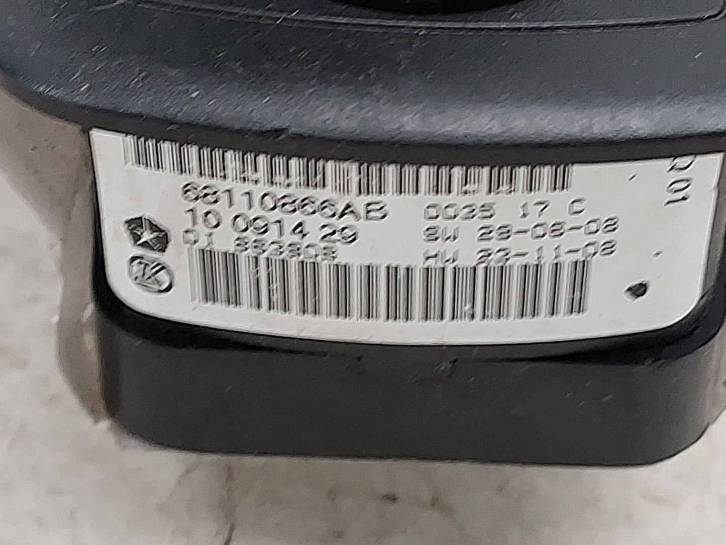 2012-2016 Dodge Grand Caravan Master Power Window Switch Replacement Driver Side Left P/N:10032638 68110866AA Fits OEM Used 