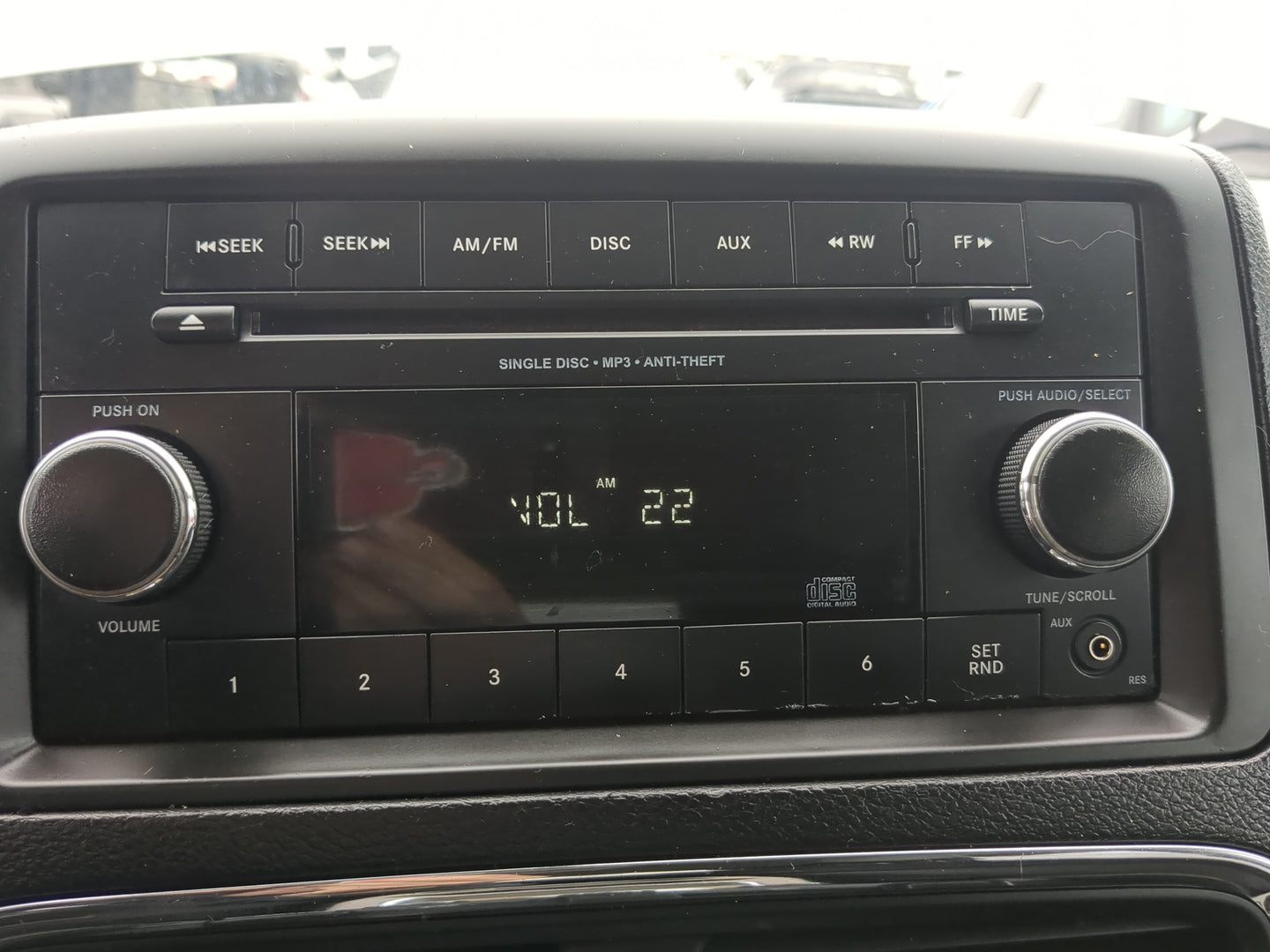 2012-2020 Dodge Grand Caravan Radio AM FM Cd Player Receiver Replacement Fits Fits 2012 2013 2014 2015 2016 2017 2018 2019 2