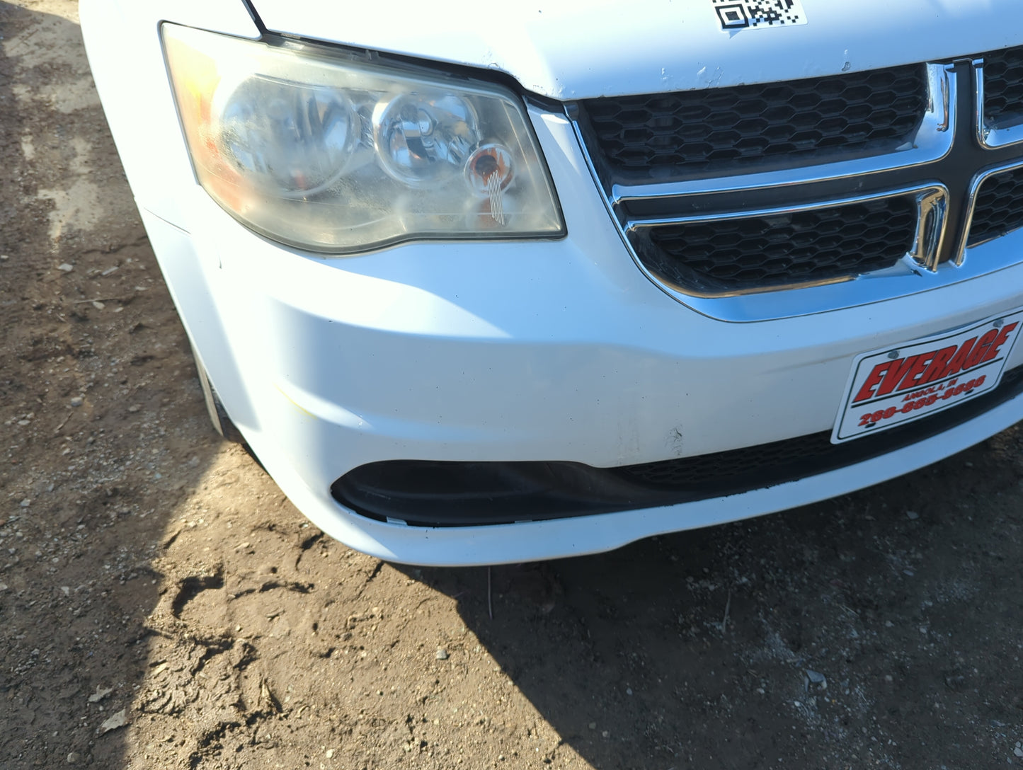 2011-2020 Dodge Grand Caravan Front Bumper - Oem - Oemusedautoparts1.com