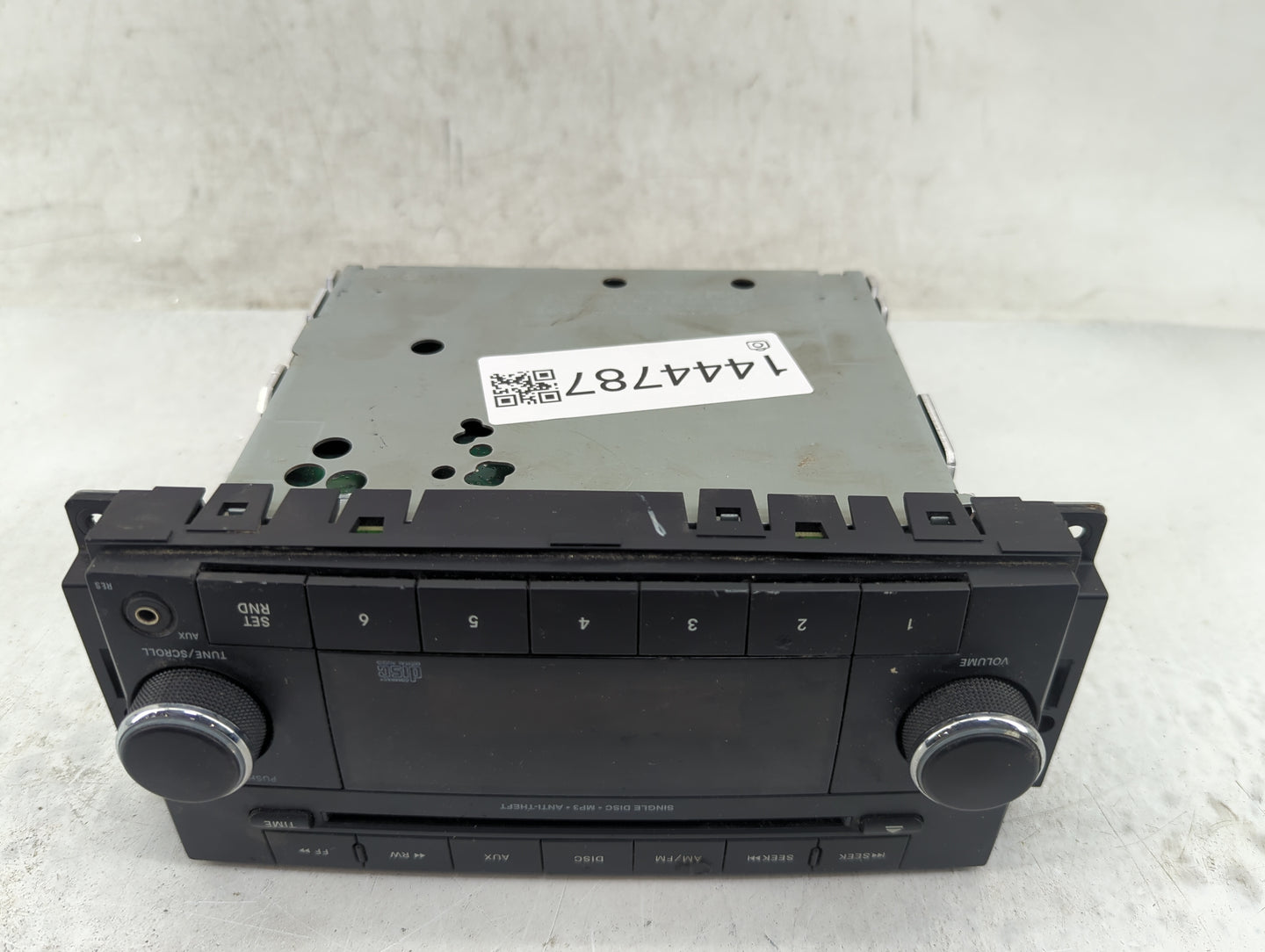 2012-2020 Dodge Grand Caravan Radio AM FM Cd Player Receiver Replacement P/N:P05091301AF SPNP05091301AF Fits OEM Used Auto P