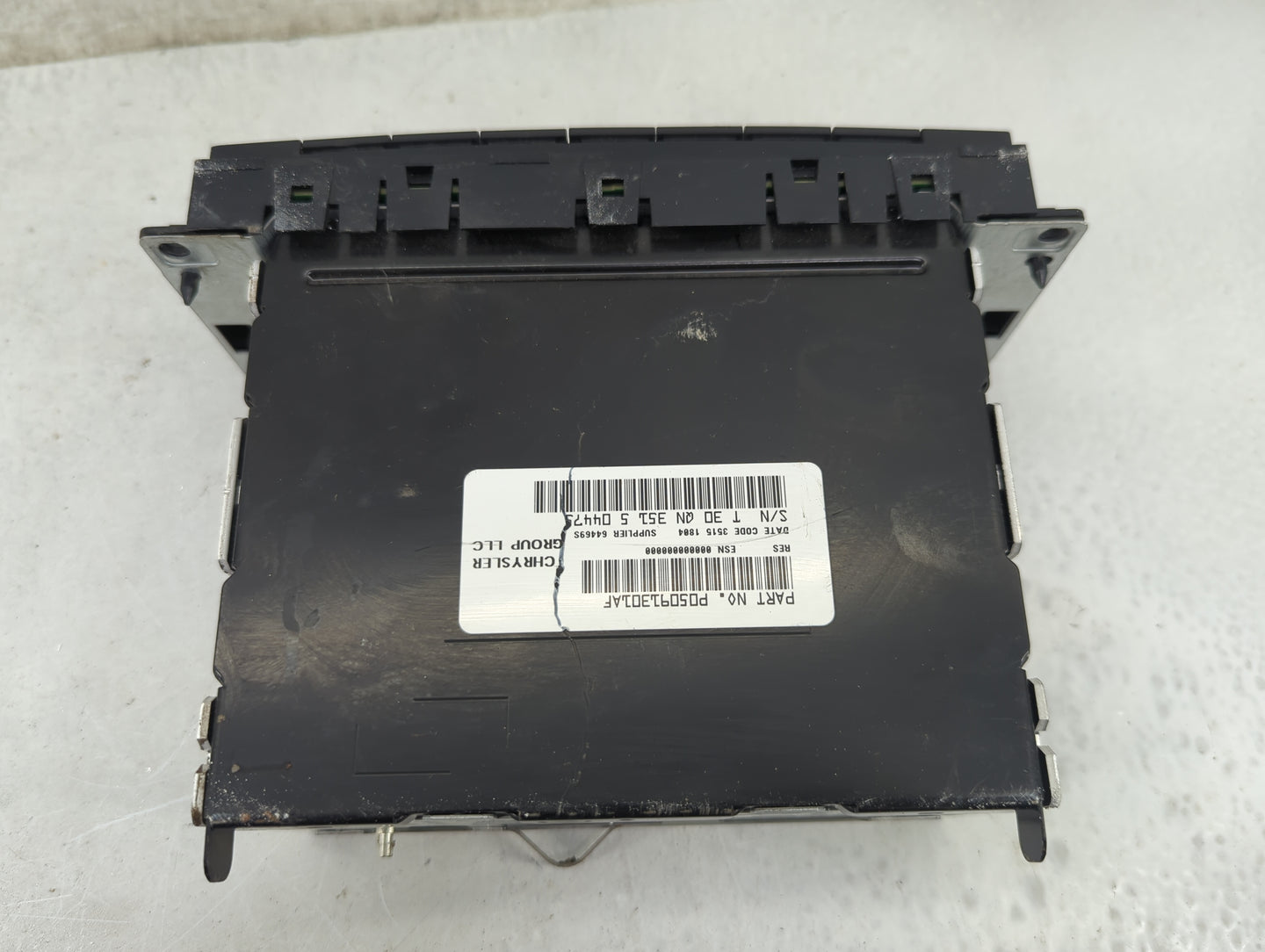 2012-2020 Dodge Grand Caravan Radio AM FM Cd Player Receiver Replacement P/N:P05091301AF SPNP05091301AF Fits OEM Used Auto P