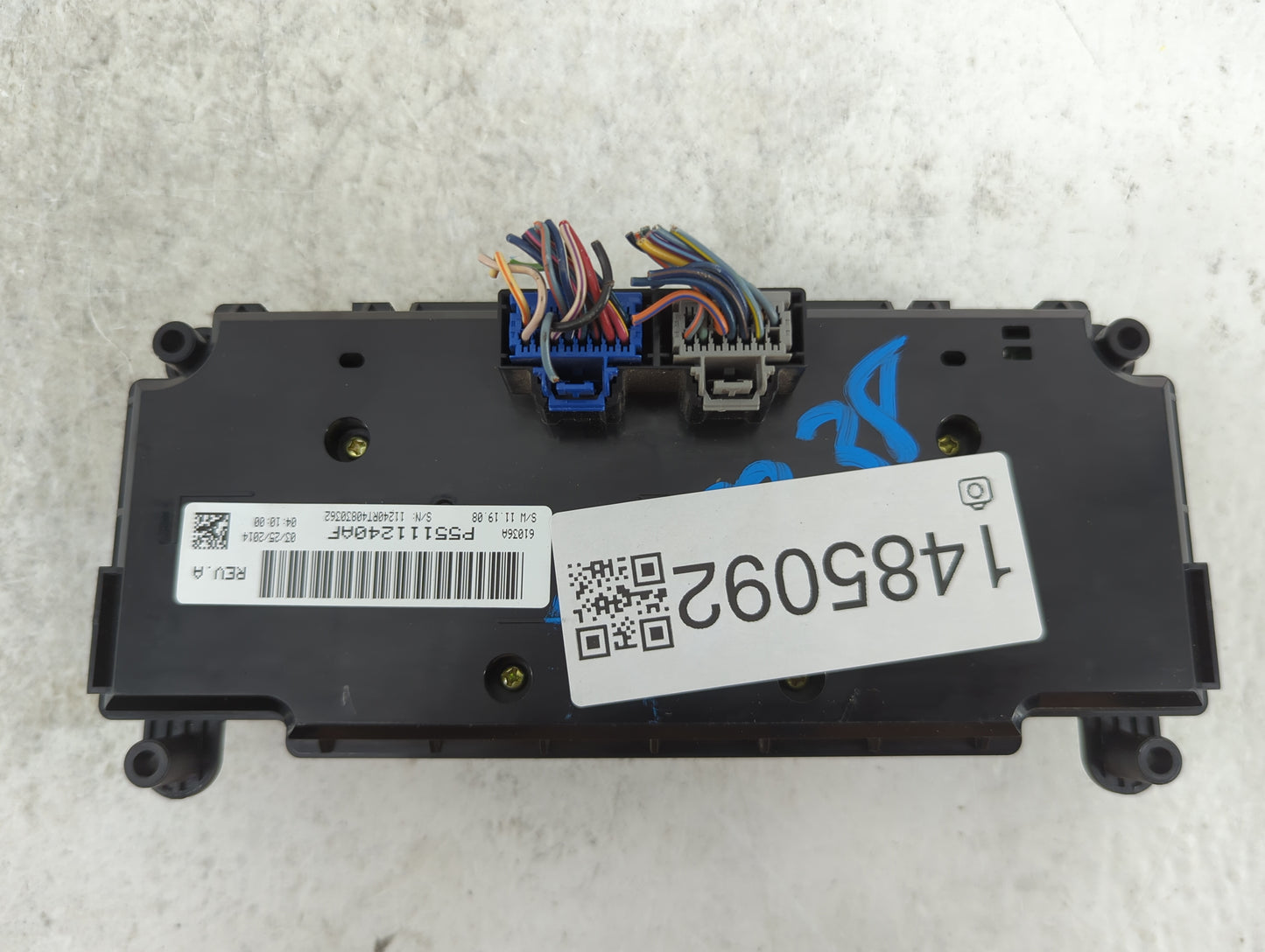 2011-2020 Dodge Grand Caravan Climate Control Module Temperature AC/Heater Replacement P/N:P55111240AF Fits OEM Used Auto Pa