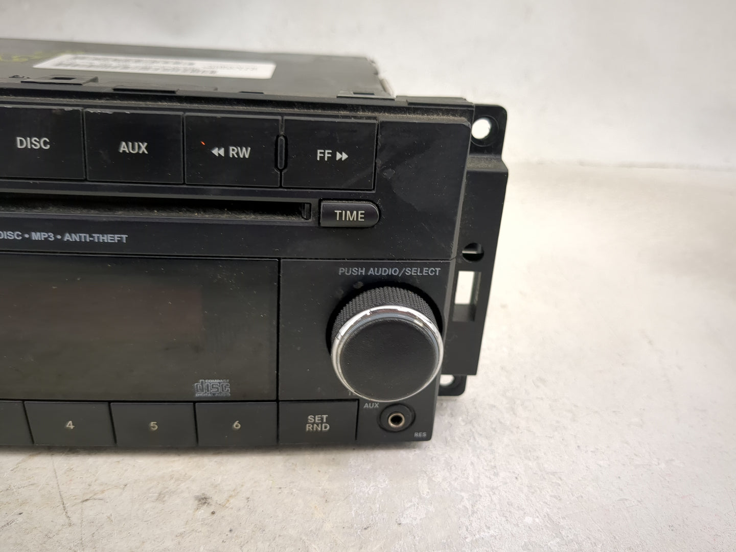 2012-2020 Dodge Grand Caravan Radio AM FM Cd Player Receiver Replacement P/N:P05091301AC Fits OEM Used Auto Parts - Oemuseda