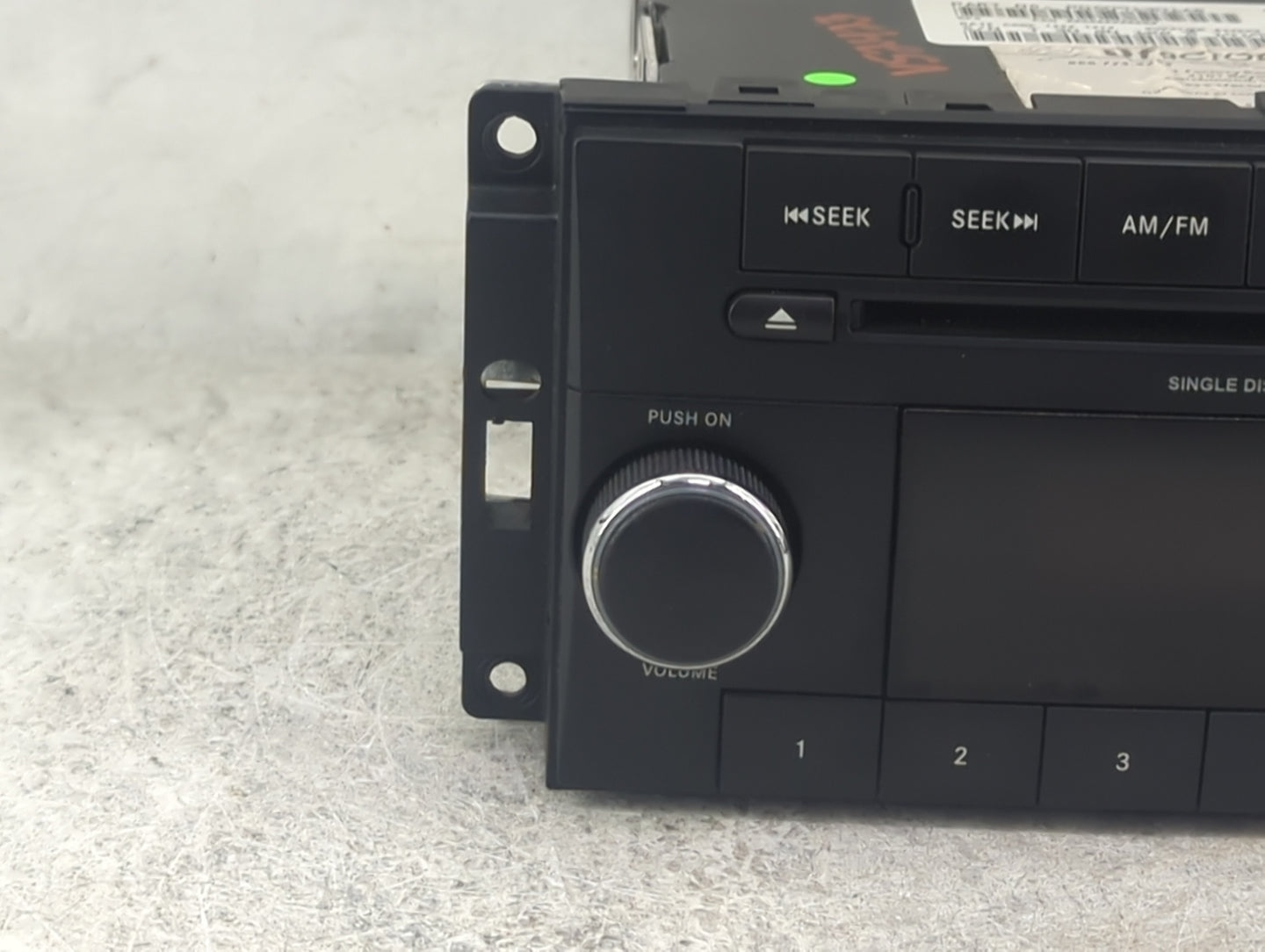2012-2020 Dodge Grand Caravan Radio AM FM Cd Player Receiver Replacement P/N:P05091301AB Fits OEM Used Auto Parts - Oemuseda