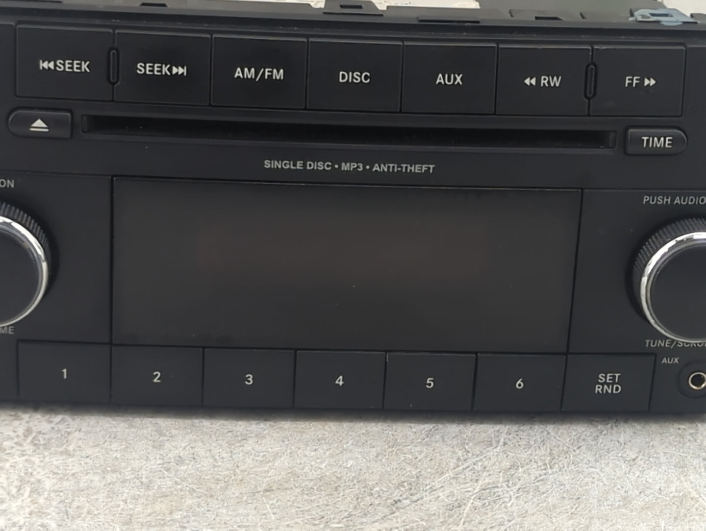 2012-2020 Dodge Grand Caravan Radio AM FM Cd Player Receiver Replacement P/N:P05091301AB Fits OEM Used Auto Parts - Oemuseda