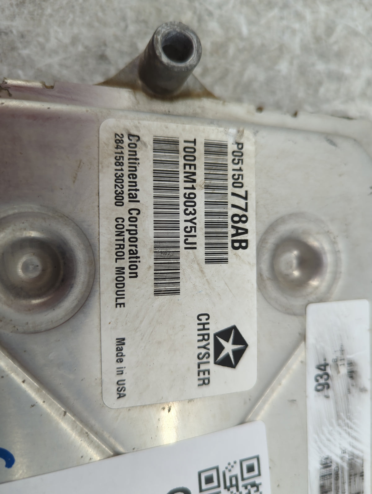 2014 Dodge Grand Caravan PCM Engine Control Computer ECU ECM PCU OEM P/N:P05150778AB T00EM1903Y5JI Fits OEM Used Auto Parts 