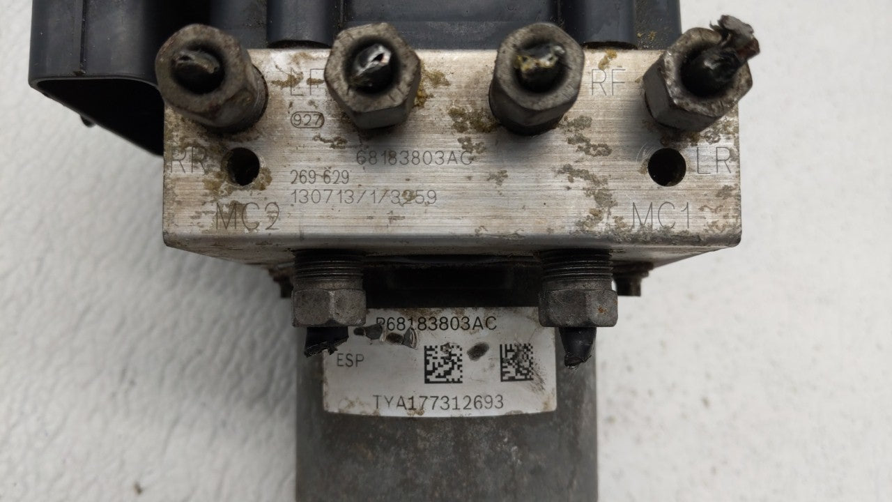 2014 Dodge Grand Caravan ABS Pump Control Module Replacement P/N:P68183803AC Fits OEM Used Auto Parts - Oemusedautoparts1.co