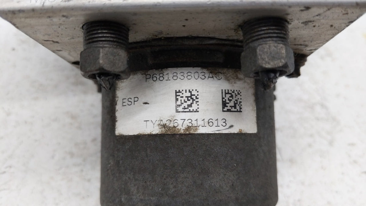 2014 Dodge Grand Caravan Anti-Lock Brake ABS Pump Module Actuator OEM P/N:P68183803AC Fits OEM Used Auto Parts - Oemusedauto