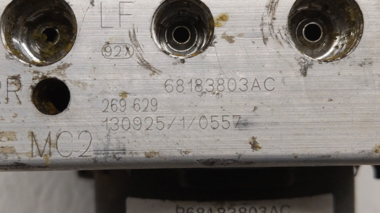 2014 Dodge Grand Caravan ABS Pump Control Module Replacement P/N:P68183803AC Fits OEM Used Auto Parts - Oemusedautoparts1.co