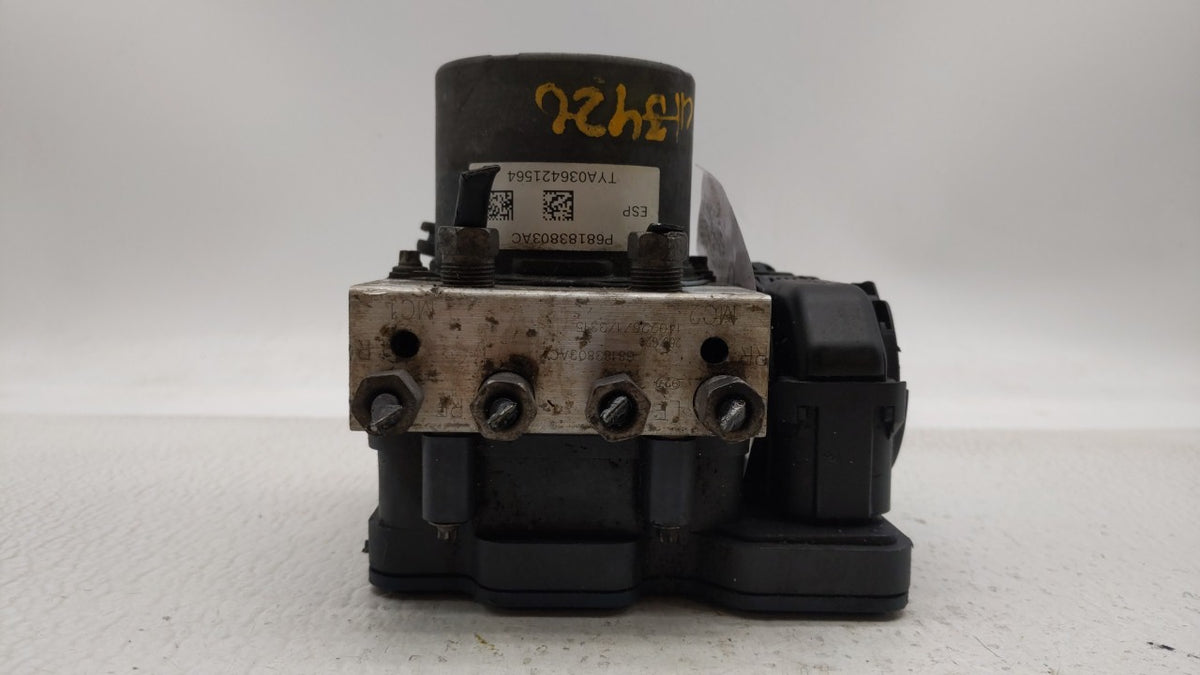 2014 Dodge Grand Caravan Anti-Lock Brake ABS Pump Module Actuator OEM P/N:P68183803AC Fits OEM Used Auto Parts - Oemusedauto