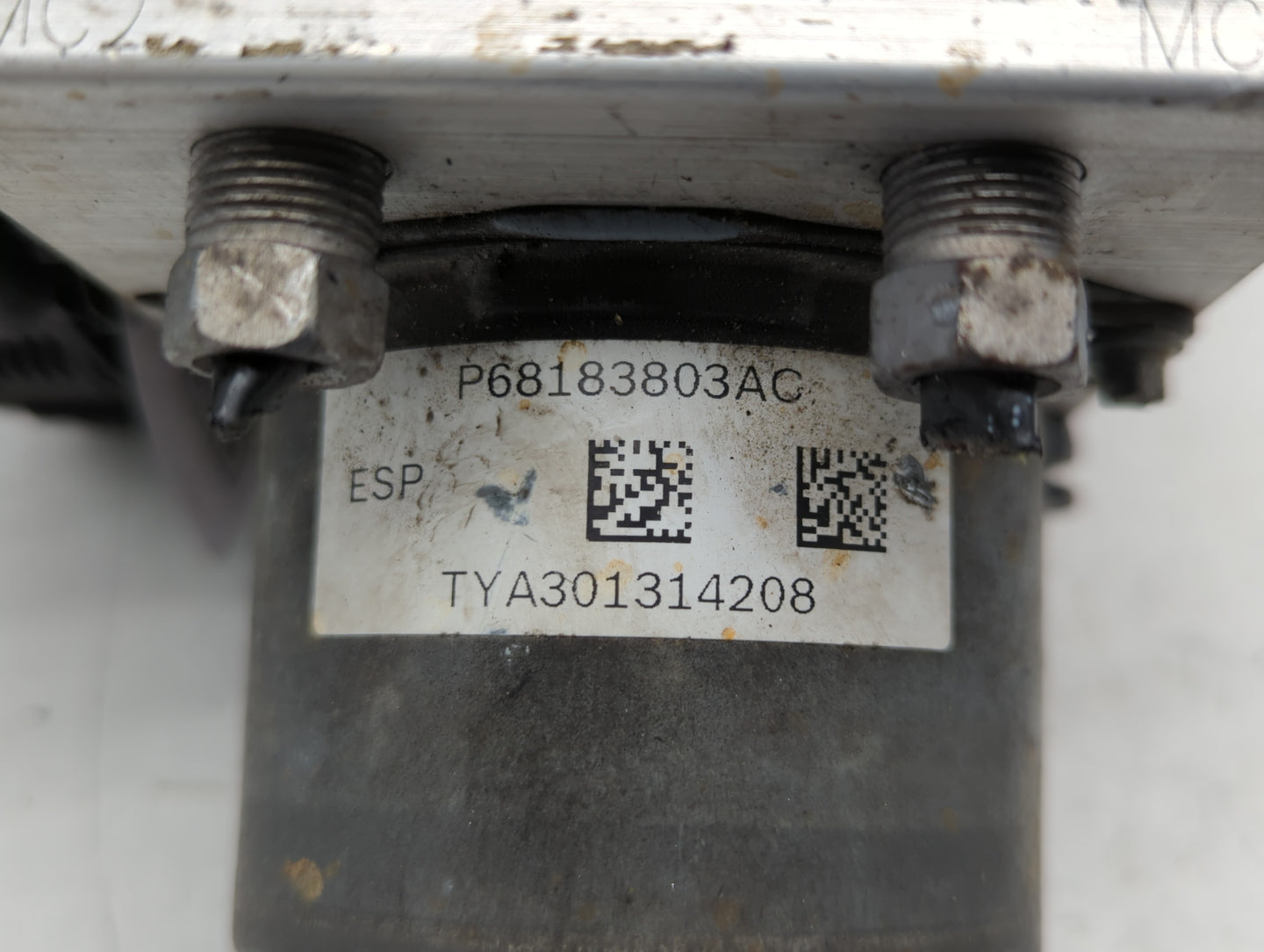 2014 Dodge Grand Caravan ABS Pump Control Module Replacement P/N:P68183803AC Fits OEM Used Auto Parts - Oemusedautoparts1.co