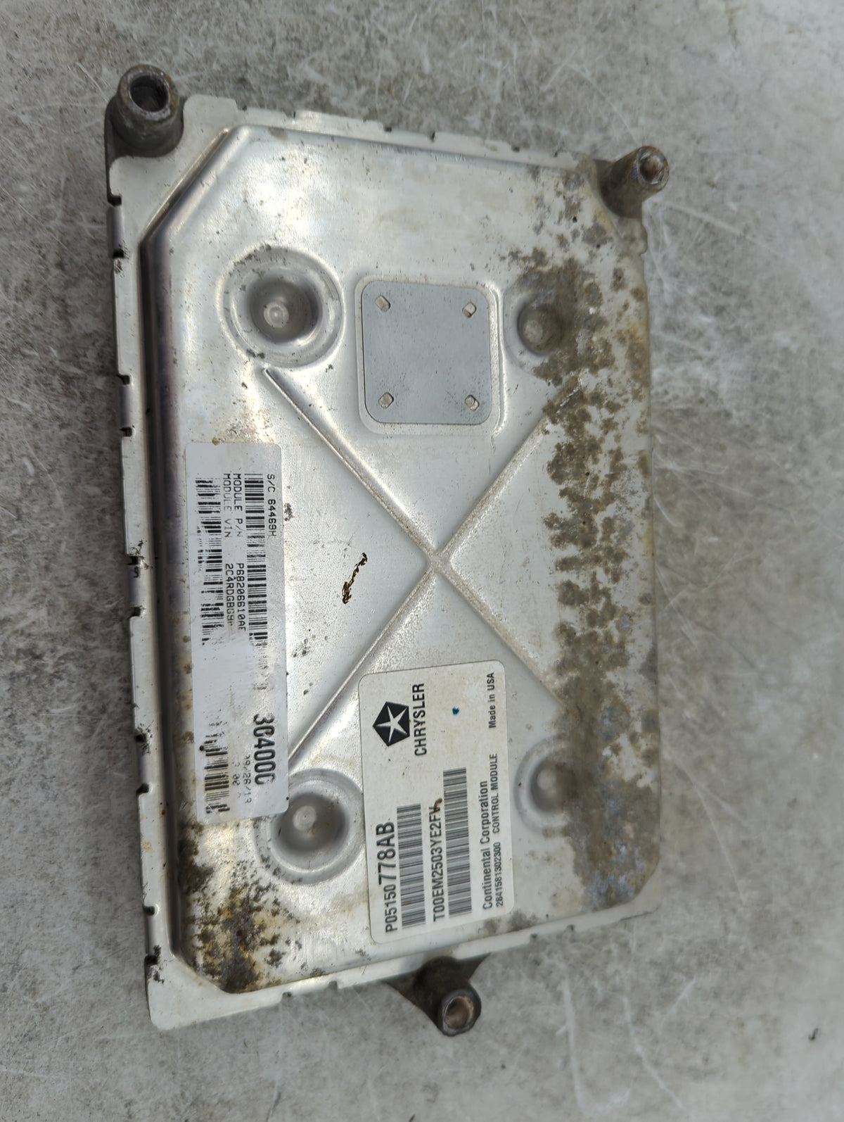 2014 Dodge Grand Caravan PCM Engine Control Computer ECU ECM PCU OEM P/N:P05150778AB OEM Used Auto Parts - Oemusedautoparts1