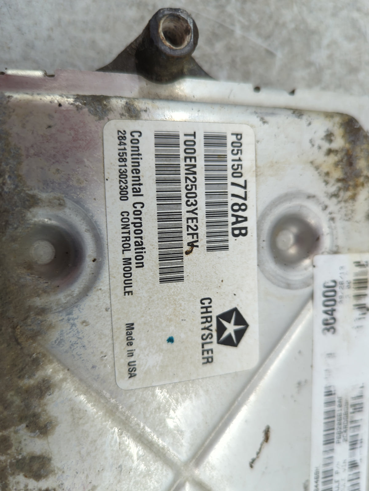 2014 Dodge Grand Caravan PCM Engine Control Computer ECU ECM PCU OEM P/N:P05150778AB OEM Used Auto Parts - Oemusedautoparts1