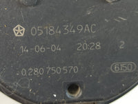 2011-2020 Dodge Grand Caravan Throttle Body P/N:0 280 750 570 05184349AC Fits OEM Used Auto Parts - Oemusedautoparts1.com