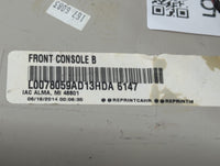 2014 Dodge Grand Caravan Overhead Roof Console - Oemusedautoparts1.com
