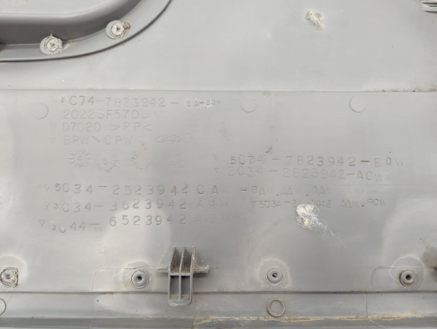 2014 Dodge Grand Caravan Front Left Driver Interior Door Panel Trim - Oemusedautoparts1.com