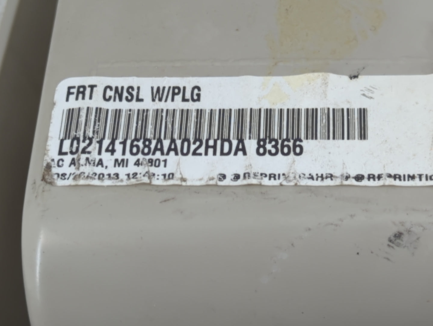 2011-2020 Dodge Grand Caravan Overhead Roof Console Interior Dome Light - Oemusedautoparts1.com