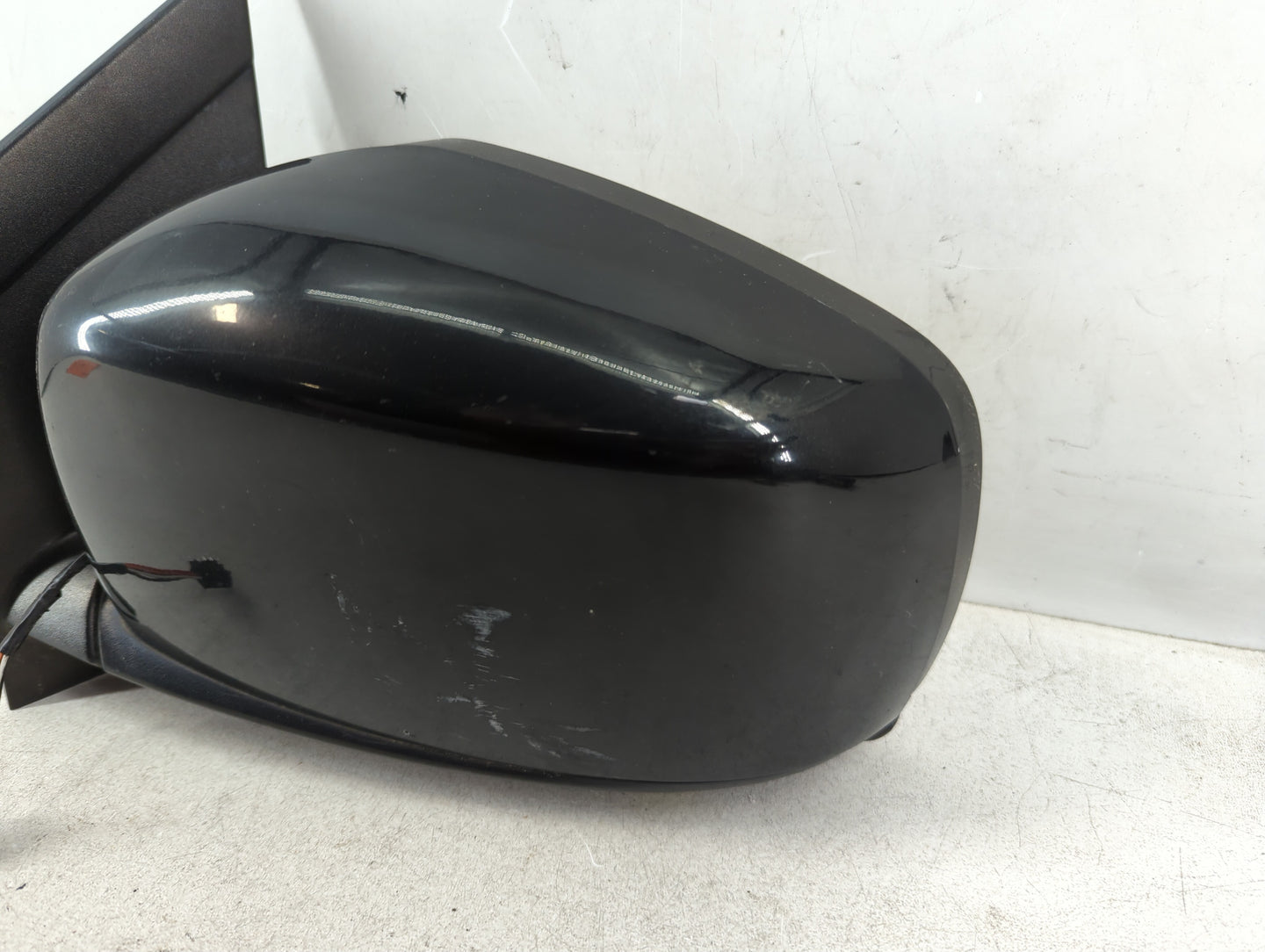 2014 Dodge Grand Caravan Driver Left Side View Manual Door Mirror Black - Oemusedautoparts1.com