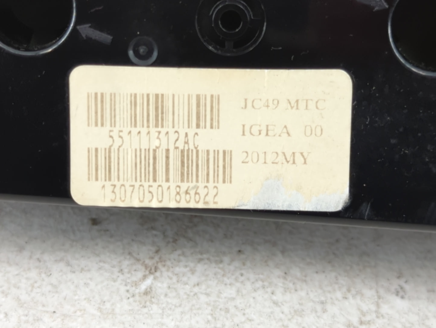 2014 Dodge Grand Caravan Climate Control Module Temperature AC/Heater Replacement Fits OEM Used Auto Parts - Oemusedautopart