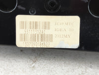 2014 Dodge Grand Caravan Climate Control Module Temperature AC/Heater Replacement Fits OEM Used Auto Parts - Oemusedautopart